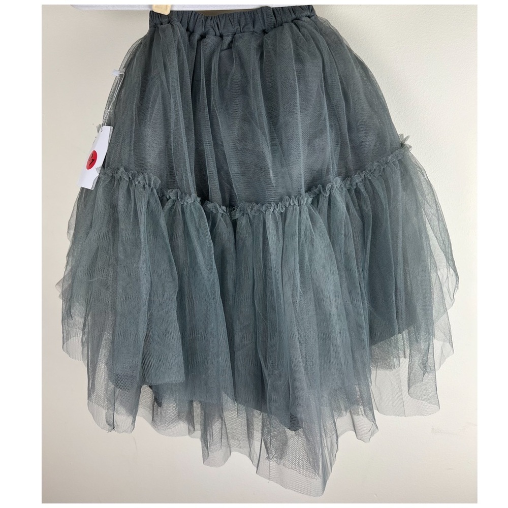 Joyfolie | Cowgirl Fairy Photo Shoot Tulle Brigitte Skirt Grey | 3 - Picture 5 of 10